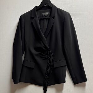 Kobi Halperin
Black Women's Blazer with Fringe Detail